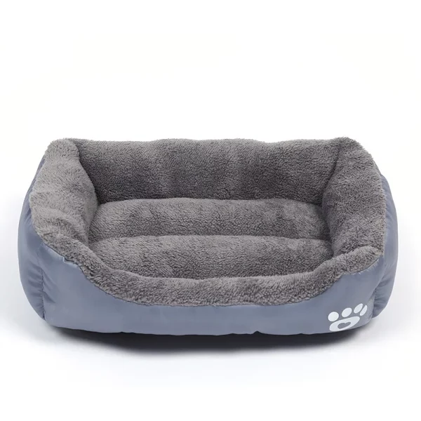 Dog bed plush square