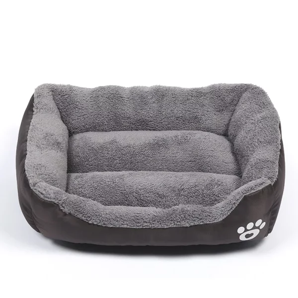 Dog bed plush square