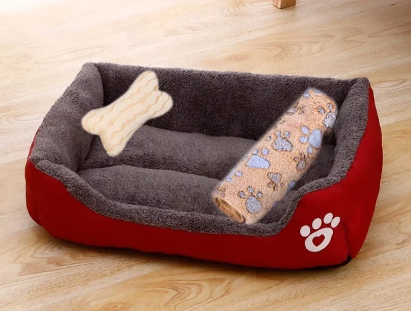 Dog bed candy-colored