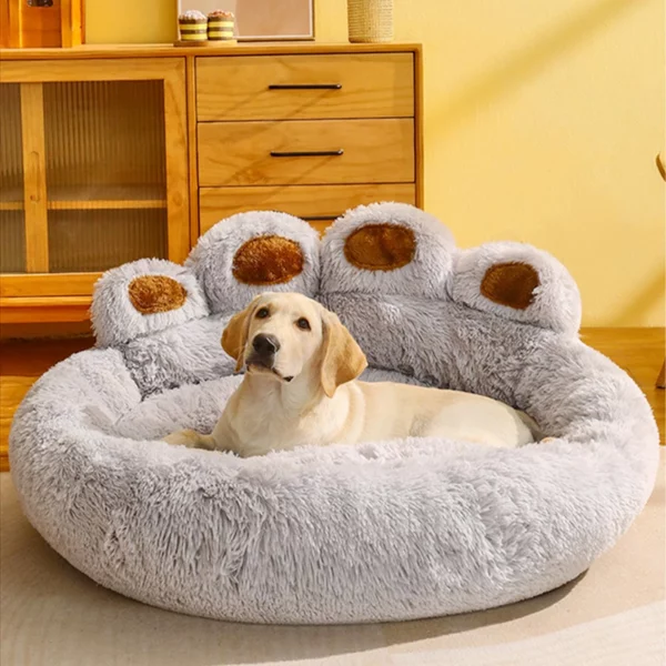 Dog bed fluffy large