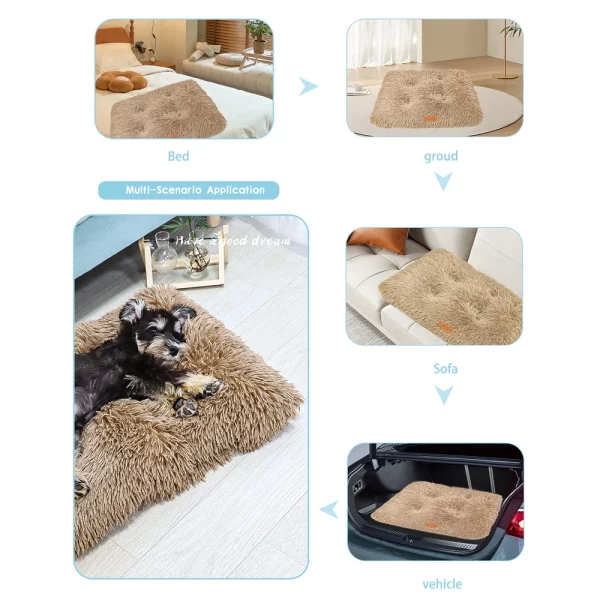 Dog bed anti-slip