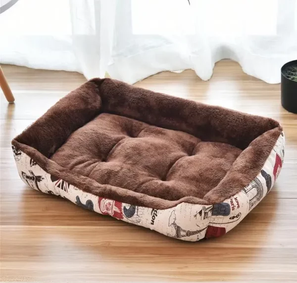 Dog bed candy-colored