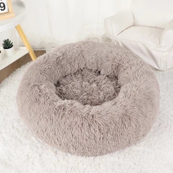 Dog bed round donut