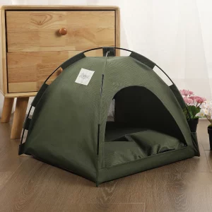 Dog bed tent