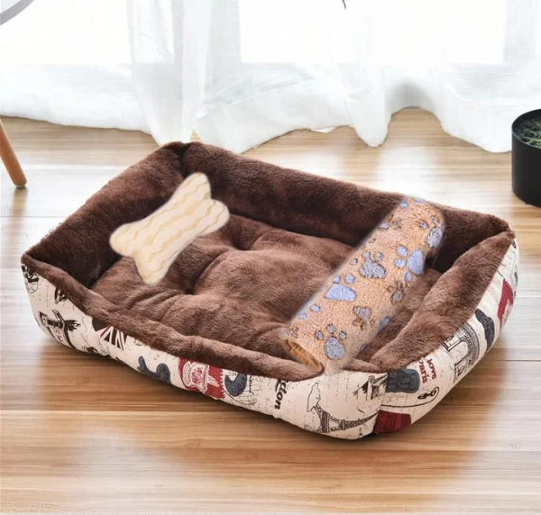 Dog bed sweet colored