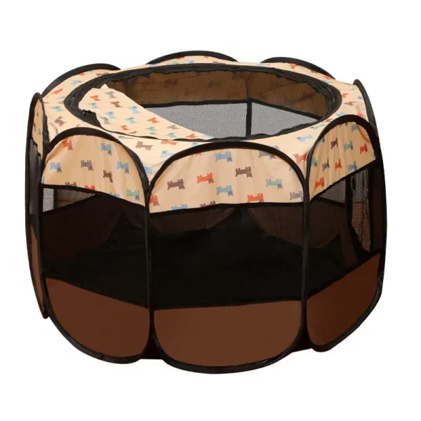 Dog bed octagonal