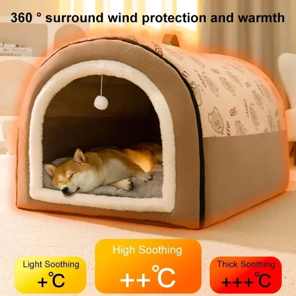 Dog bed cozy sleeping