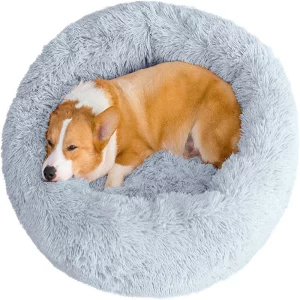 Dog bed long plush