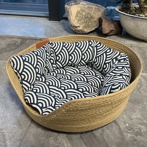 Dog bed bamboo