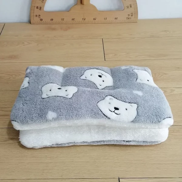 Dog bed rug