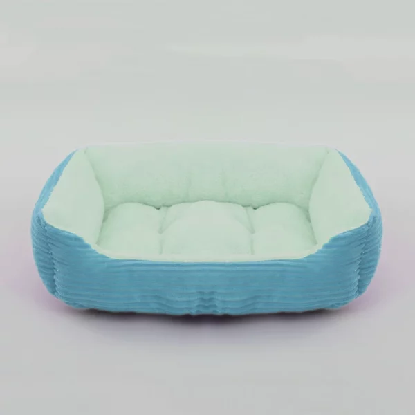 Dog bed square plush