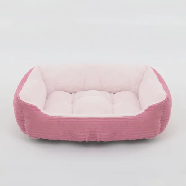 Dog bed square plush