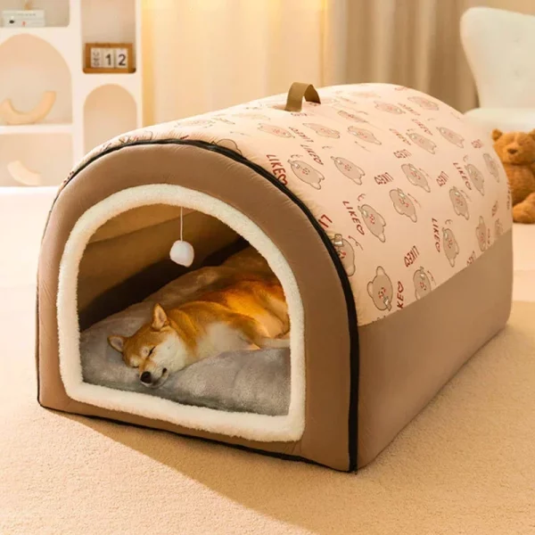 Dog bed cozy sleeping